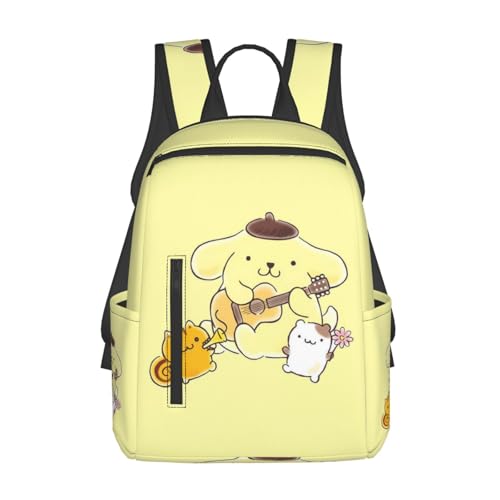 お値下げ中　新品未開封　ポムポムプリン リュック チャーム付き　Purin リュックバッグ 2wayバックパック ポムポムプリン ワタナベ